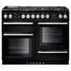 Image de Falcon Nexus 90 CuisiniÃ¨re Electrique Gaz Noir, Chrome