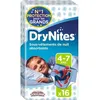 Image de Huggies Drynites Sous-Vetements De Nuit GarÃ§on - 4-7 Ans - 16 Culottes - Lot De 4 Paquets De 16