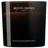 Image de Molton brown Délicieuse bougie parfumée à la rhubarbe et à la rose 600 g