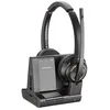 Image de HP Poly Savi 8220 Office - Micro-casque - sur-oreille - DECT - sans fil - Suppresseur de bruit actif - noir