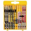 Image de Dewalt coffret de 10 lames scies sauteuses pour le bois - rÃ©f. dt2290