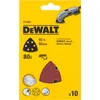 Image de DeWalt DT3092 Feuilles abrasive pour ponceuse Delta - K80 - 93mm (10pce.)
