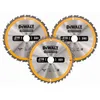 Image de DeWALT Jeu des lames de scie circulaire, 3-pcs - DT1962-QZ