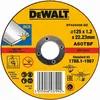 Image de DeWALT Disque Ã  tronÃ§onner, 125x1,2 mm - DT42340Z-QZ
