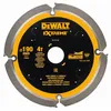 Image de DeWALT Lame denture diamant pour fibre de ciment et laminÃ©s, 165x20 mm, 4 dents - DT1471-QZ