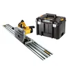 Image de DeWalt DWS520KTR - Scie plongeante avec rail de guidage 1,5m - dans TSTAK - 1300W - 165mm