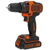 Image de Black & Decker BDCDD186KB Perceuse visseuse 2 Vitesses sans fil 18V 2x Batteries