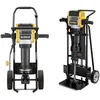 Image de DeWalt - Marteau piqueur hexagonal (dÃ©molisseur) 62J 30Kg + chariot - D25981K
