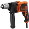 Image de Black and Decker - Perceuse Ã  percussion filaire 850 W 54400 cps/min mandrin autoserrant 13 mm avec 6 forets - BEH850-QS