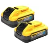 Image de Batterie de remplacement Powerstack 18V DCBP518H2 avec 5,0h  Ensemble de 2
