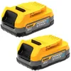 Image de Batterie compacte DEWALT DCBP034-XJ - 18V - 1,7Ah - Powerstack XR - lot de 2