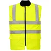 Image de Gilet haute visibilitÃ© Portwest rÃ©versible matelassÃ© Jaune 4XL