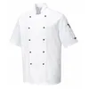 Image de Veste de cuisine Portwest Kent Blanc XS