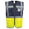 Image de Gilet Haute VisibilitÃ© Portwest Executive Paris Bicolore Bleu Marine M