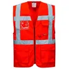 Image de Gilet Haute VisibilitÃ© Executive-Berlin Portwest Rouge 3XL