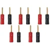 Image de QED Banane Screwloc 1885 (lot de 10 : 5 rouges / 5 noires)