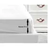 Image de Lovely Home Drap Housse 100% Coton 140x190x25 Cm Blanc