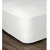 Image de Lovely Home Drap Housse 100% Coton 160x200x25 Cm Blanc