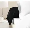 Image de Lovely Home Lot De 2 Taies De Traversin 100% Coton 85x185 Cm Noir