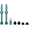 Image de Valves Pour Pneu Sans Chambre Ã Air - Paire De 2 - Alu - 60mm - Turquoise - Muc-Off
