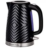 Image de Russell Hobbs Groove 26380-70 - Bouilloire - 1.7 litres - 2.4 kWatt - noir avec des touches d'inox