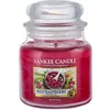Image de Bougie Jarre En Verre Senteur Framboise Rouge Moyen ModÃ¨le