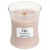Image de Woodwick Pot Vanille & Sel Marin (vanille et sel marin) - Bougie parfumée - 275,0 g
