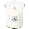 Image de Woodwick Pot Thé Blanc & Jasmin (thé blanc et jasmin) - Bougie parfumée - 85,0 g