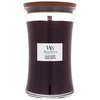 Image de Woodwick Pot cerise noire (cerise noire) - Bougie parfumée - 275 g