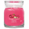 Image de Yankee candle Framboise rouge Signature bougie - 368g