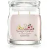Image de Yankee Candle Bougie rose Cherry & Vanille Signature (cerise rose et vanille) - 368,0 g