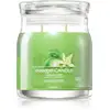 Image de Yankee Candle Bougie Vanille Citron Vert Signature (vanille au citron vert) - 368,0 g