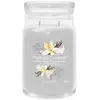 Image de Yankee Candle Bougie Vanille Fumée & Cachemire Signature (vanille fumée et cachemire) - 368,0 g