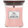Image de Woodwick Bougie parfumée pot moyen Pressed Blooms & Patchouli 275 g