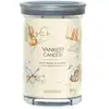 Image de Yankee Candle Bougie culbutante Signature en laine douce et ambre 567,0 g