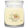 Image de Yankee Candle Bougie gaufrée Banoffee Signature (gaufrettes aux bananes et caramel) - 368g