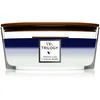 Image de Woodwick Trilogy Soirée Luxe bougie parfumée avec mèche en bois (hearthwick) 453,6 g
