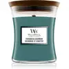 Image de Woodwick Pot en cachemire à feuilles persistantes - 275,0 g
