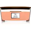 Image de Woodwick Bougie parfumée au nectar de Manuka avec mèche en bois (Hearthwick) 16 oz