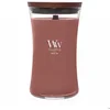 Image de Bougies Grande - Bois,Verre Marron,Rouge - WoodWick - 2654078E