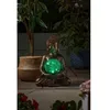 Image de Buddha Et Globe Solire