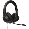 Image de Targus AEH102GL - Micro-casque - sur-oreille - convertible - filaire - USB-A - isolation acoustique - noir