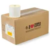 Image de Zebra 800294-305 Étiquette Noir sur blanc (102 mm x 76 mm) 12 rouleaux