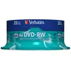Image de Verbatim - 25 x DVD-RW - 4.7 Go (120 minutes) 4x - argent mat - spindle