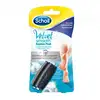 Image de Scholl Velvet Recharge Smooth Express Pedi Roll avec cristaux de diamant, grains extra exfoliants, paquet de 2