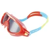 Image de Speedo Masque De Natation Biofuse Rift Enfant Mixte One Size Lava Rouge / Japan Bleu Smoke