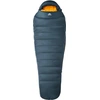 Image de Mountain Equipment - Sac de couchage en duvet - Helium 600 Majolica Blue - Taille Gauche - Navy