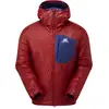 Image de Mountain Equipment - Doudoune légère technique - Oreus Hooded Mens Jacket Merlot/Admiral Blue pour Homme - Taille L - Rouge