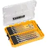 Image de DeWALT 10 piÃ¨ces Moyen Coffret SDS-plus beton ToughCase - DT70752-QZ