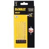 Image de Barrette de 5 forÃªts multi-matÃ©riaux Ã  emmanchement hexagonal DEWALT DT70830-QZ
